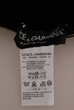 Dolce & Gabbana Elegant Black Cashmere Silk Stretch Pants